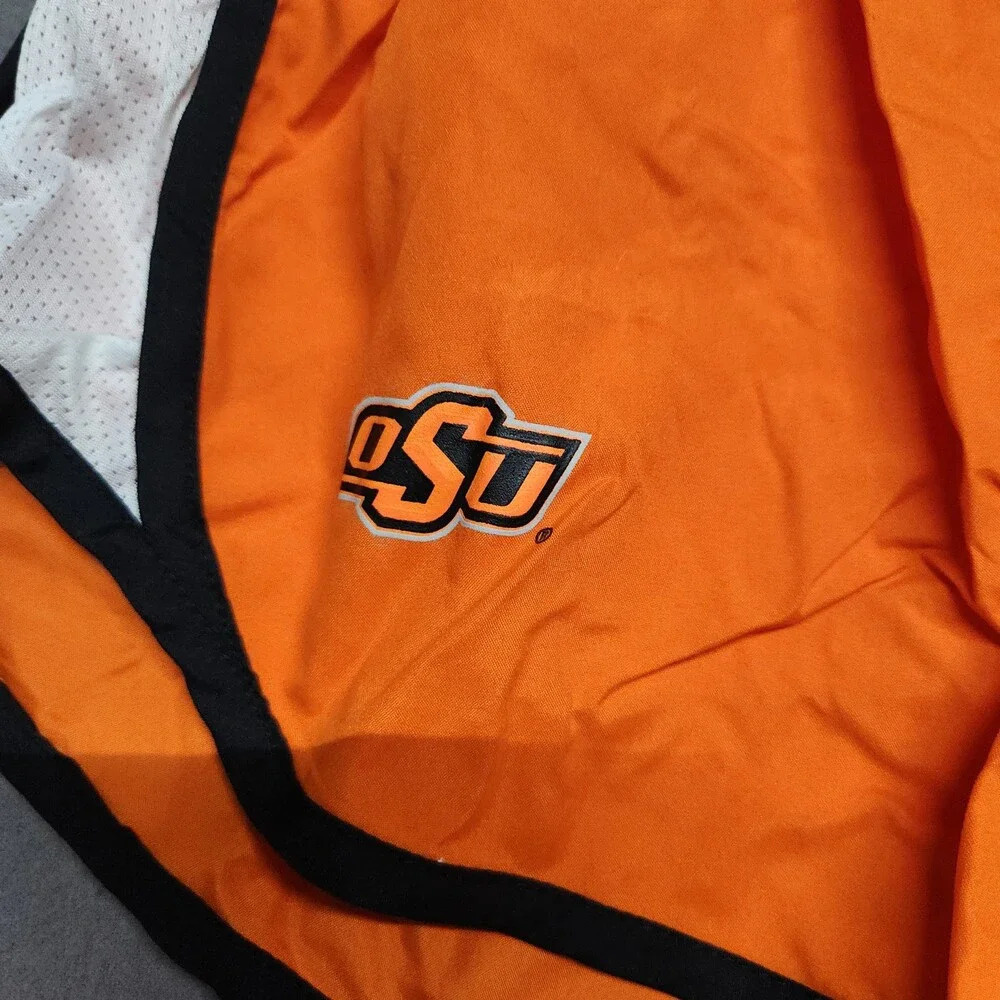 Nike Oklahoma State Cowboys Dri-Fit Running Shorts Youth Xl Osu Black Trim 145